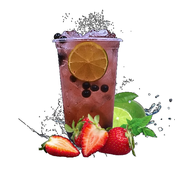 STRAWBERRY LIME SODA