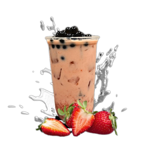 STRAWBERRY MILK TEA